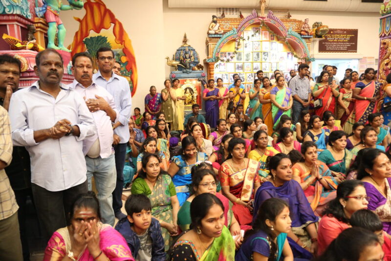 Ein Fest zu Ehren des Gottes Chithragupta